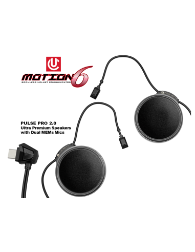 Motion 6 Bluetooth Helmet Audio System