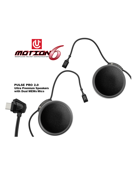 Motion 6 Bluetooth Helmet Audio System Motion 6 Bluetooth Helmet Audio System