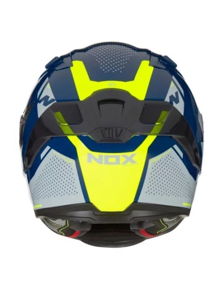 CASQUE NOX INTEGRAL N303S NEO BLEU PETROL ARGENT CASQUE NOX INTEGRAL N303S NEO BLEU PETROL ARGENT
