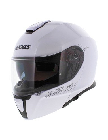 CASQUE AXXIS GECKO SV SOLID BLANC
