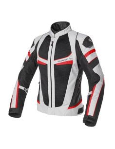 CLOVER RAINJET-2WP MESH JACKET ROUGE GRIS