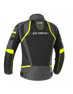 CLOVER RAINJET-2WP MESH JACKET NOIR FLUO 2