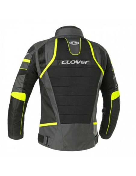 CLOVER RAINJET-2WP MESH JACKET NOIR FLUO CLOVER RAINJET-2WP MESH JACKET NOIR FLUO
