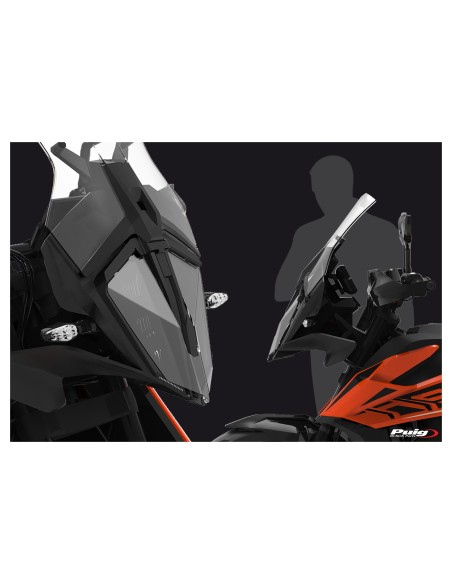 PUIG PROTECTION DE PHARES POUR KTM 390 ADVENTURE 2020 PUIG PROTECTION DE PHARES POUR KTM 390 ADVENTURE 2020