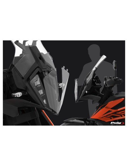 PUIG PROTECTION DE PHARES POUR KTM 390 ADVENTURE 2020 PUIG PROTECTION DE PHARES POUR KTM 390 ADVENTURE 2020