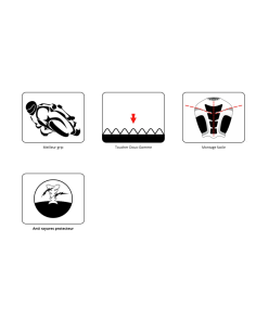 PUIG PROTECTION DE RÉSERVOIR LATÉRAUX SPECIFIQUE POUR HONDA CRF1000L AFRICA TWIN 2019 2