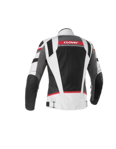 CLOVER RAINJET BLOUSON ROUGE GRIS