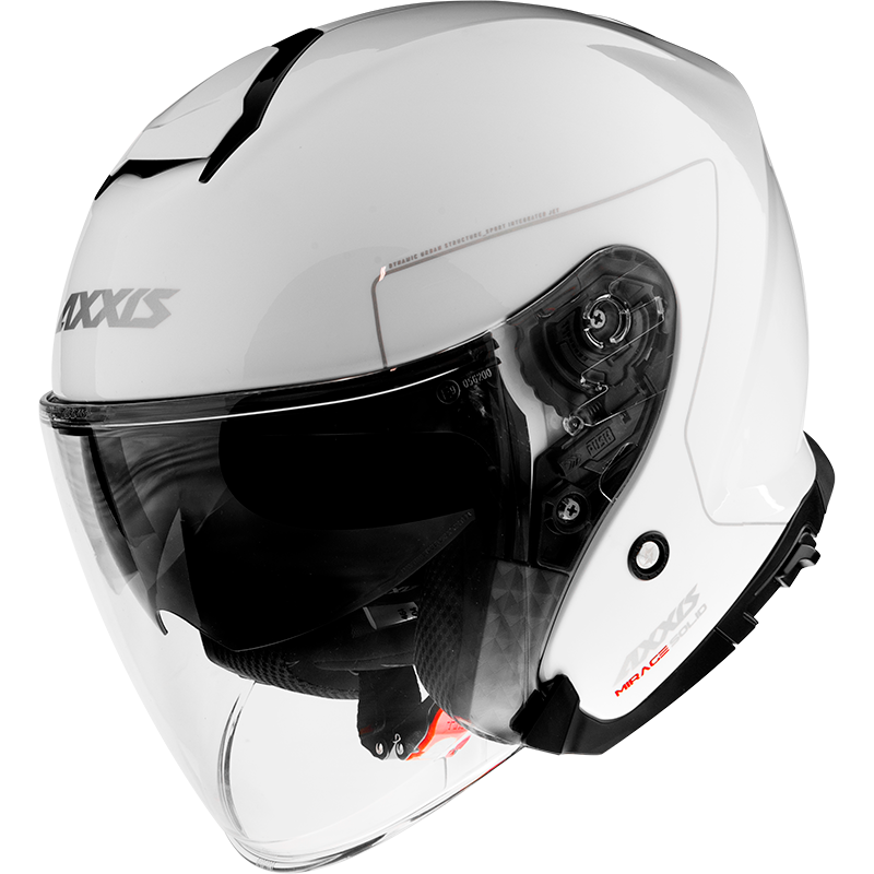 Axxis Casque Axxis Mirage Sv Solid Blanc