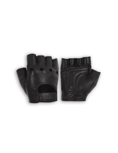 A-PRO CUT FINGERS EXTRA LEATHER CLOVERS BLACK